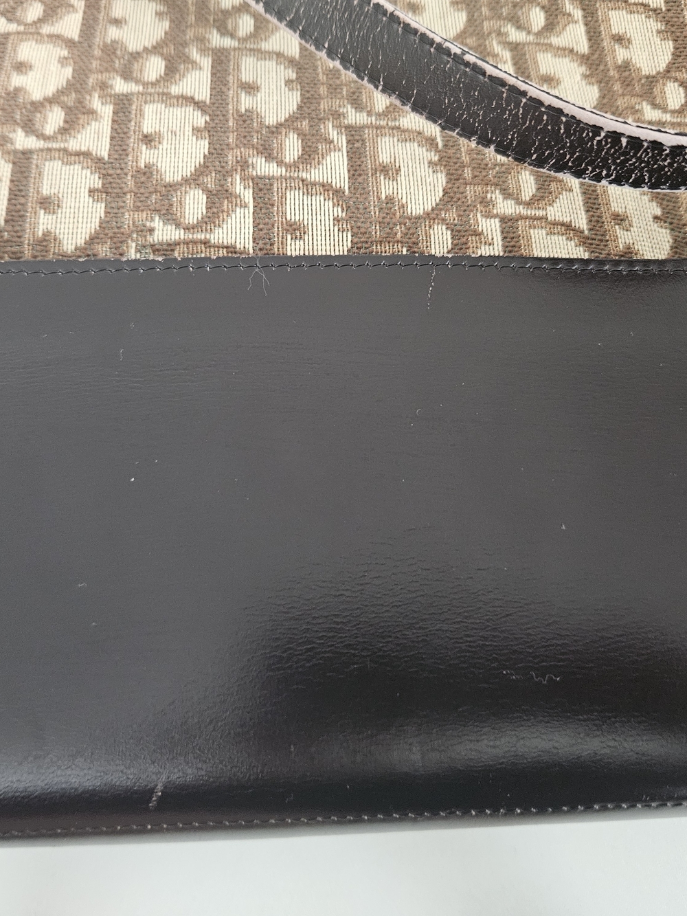 DIOR- Vintage Trotter Shoulder Bag - Picture 11 of 14